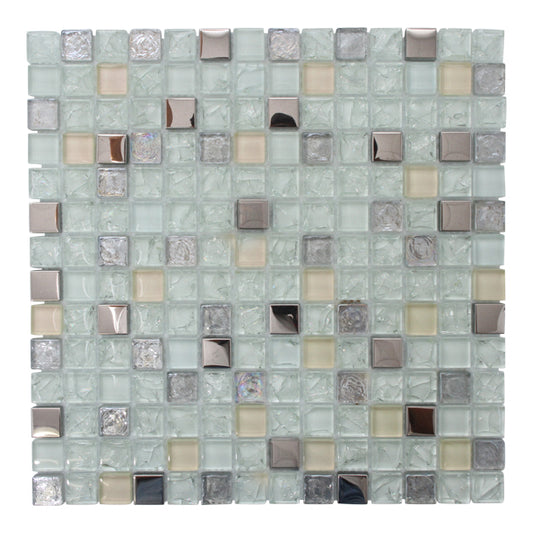 MALLA HANOVER CRISTAL BCO. 30X30 ( MALHANTILE ) TILES