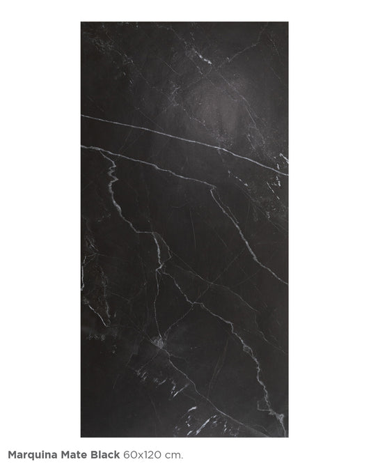 LOSETA MARQUINA MATE BLACK 60X120 1.44 M2/CJA (NK1MM-BL) INTERCASA