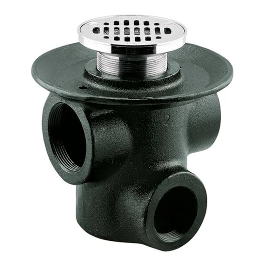 COLADERA P/PISO 3 BOCASC/ REJ (25) HELVEX