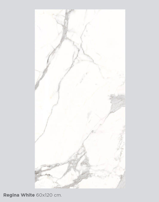 LOSETA REGINA WHITE 60X120 2.16 M2/CJ (JJ1RG-WT) INTERCASA