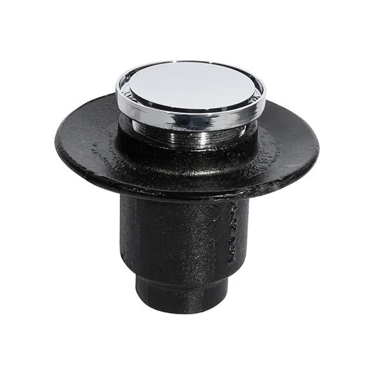 COLADERA REDONDA DE CONTORNO CON TAPA DE LATÓN, ALTURA DE 5.3", (22V-HL) HELVEX