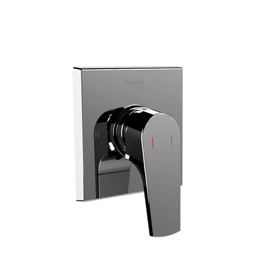 MONOMANDO DE REGADERA SIN DESV CROMO QUADRATTA (MOR-QA-01) PROYECTA