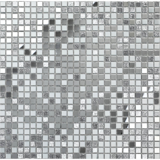 MALLA DECORATIVA IMPERIO PLATA 30X30 (MLLA-IMPPLATA) DECOVE