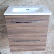 GABINETE MOD. URBAN CAJONES 50 NOGAL / LAV. SPIRIT - EMPOTRADO (90329) ESBAÑO