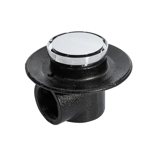 COLADERA REDONDA DE CONTORNO DE LATON, ALT 4" (22-HL) HELVEX