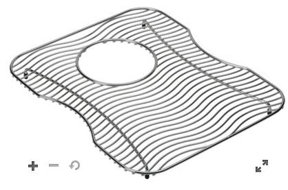 REJILLA PLANA ACERO INOX. (LKWOBG-1316SS)ELKAY