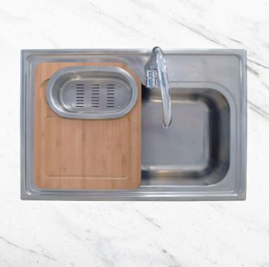 TARJA ALESSIA DE EMPOTRAR 84 X 56 KIT MON/TAB/CESP/COLADOR/CONTR. (A33229A-KIT) EB TECNICA