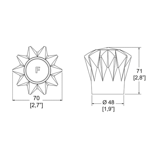 JUEGO DE MANERALES GRANDES FLAIR (C-5) HELVEX