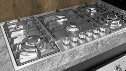 PARRILLA 90 CM 6 QUEMADORES ARAÑA HIERRO FUNDIDO (EB-483) EB TECNICA