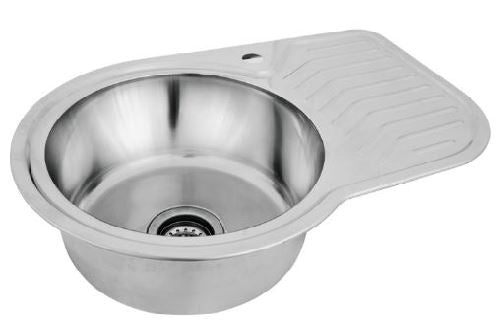 FREGADERO ACERO INOX. 68X45 (C-11)BERMES