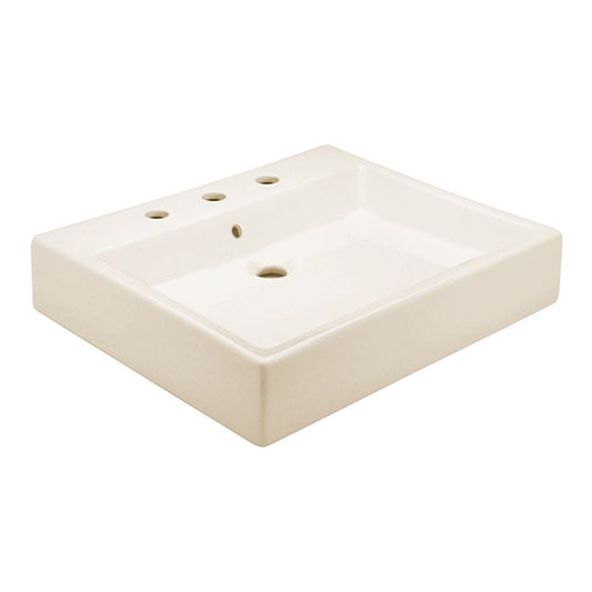 LAVABO LUCERNA3 MARFIL (LV-2-3P-M) SANIVEX