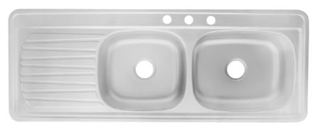 TARJA DOBLE CON ESCURRIDOR IZQUIERDO (C-211N) EB TECNICA