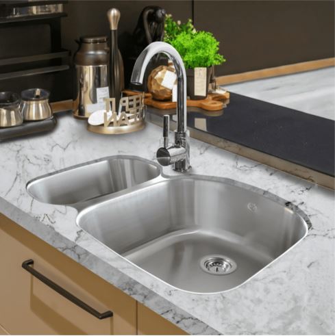 TARJA DOBLE SUBMONTAR ALESSIA 80X52 CM INC. 2 AA-IC (A31209BLCO) EB TECNICA