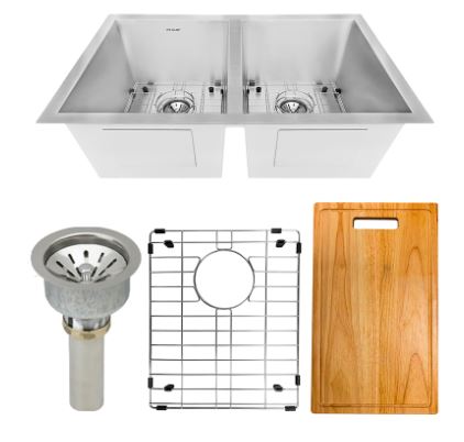 TARJA SUBMONTAR DE DOS TINAS (EFU-311810ACO9)ELKAY