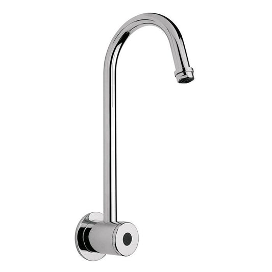 LLAVE DE LAVABO ELECTRONICA DE SENSOR DE BATERIAS A PARED (TV-203) HELVEX