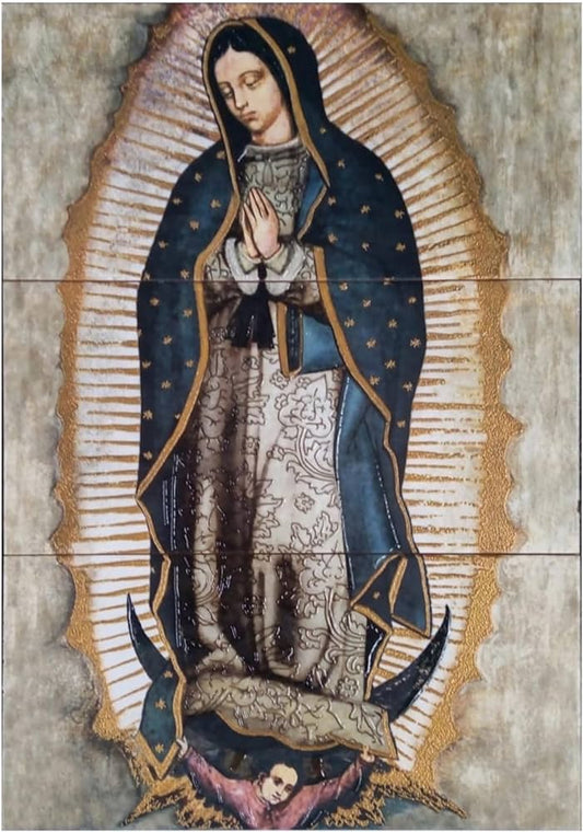 MURAL VIRGEN DE GUADALUPE 90X60 CM (VIRG90X60) TILES
