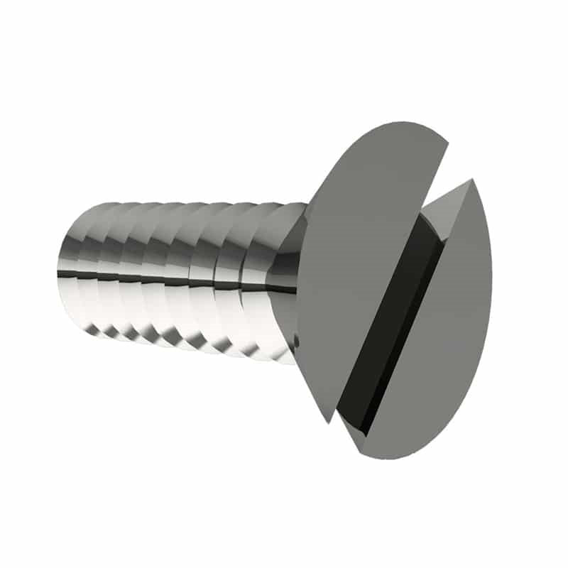 Tornillo Niquelado De 3/16 X 3" Para Sopapa Bacha Pack X10