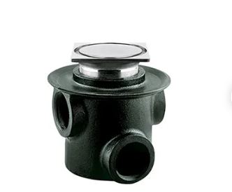 COLADERA DESAGE DE CONTORNO CUAD 3B CR (1342-35-CHL) HELVEX