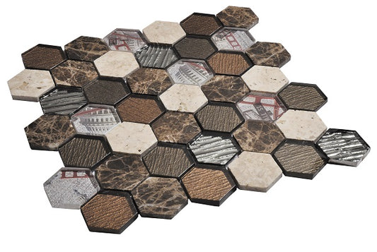 MALLA TOUR BROWN (30X30)INTERMATEX