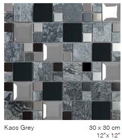 MALLA KAOS GREY 30X30 CM (M-KAOSGREY) INTERMATEX
