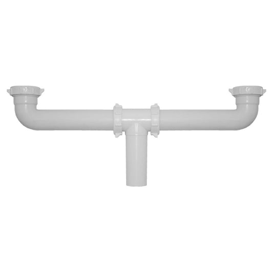 CESPOL DOBLE PARA FREGADERO DE UNA TINA (CT-DOBLE) EB TECNICA