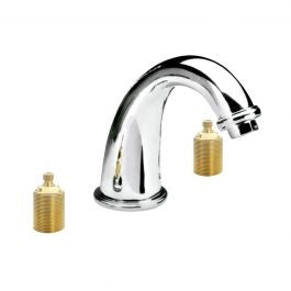 MEZCLADORA LAV 8 A 12 ELEGANCE CTRA PUSH SATIN/LACA (MEP-2001-S/L) HELVEX