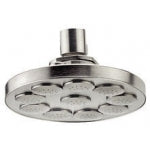 REGADERA PLATO ANCHO SATIN (H-3001-S) HELVEX