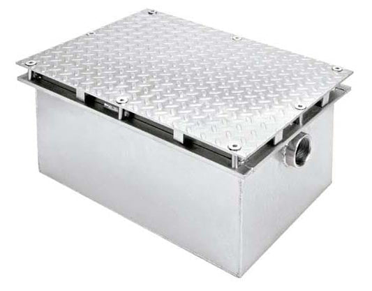 INTERCEPTOR DE GRASAS 45 LTS/MIN 18 KGS.DE CAP. IG-20 (HELVEX)