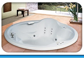 BAÑERA CHIC DE LUJO BLANCO 180X51 COORD/COLOR (5701) FORMACRYL