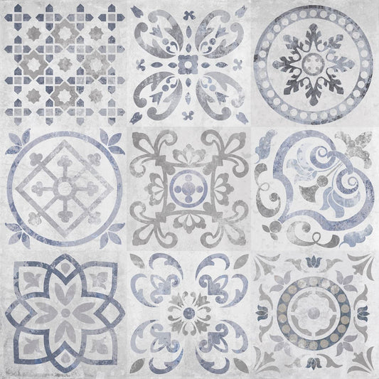 PISO BRONX DECO GREY 60.6X60.6 CM 1.84 M2 1A (522209315743191) VITRO