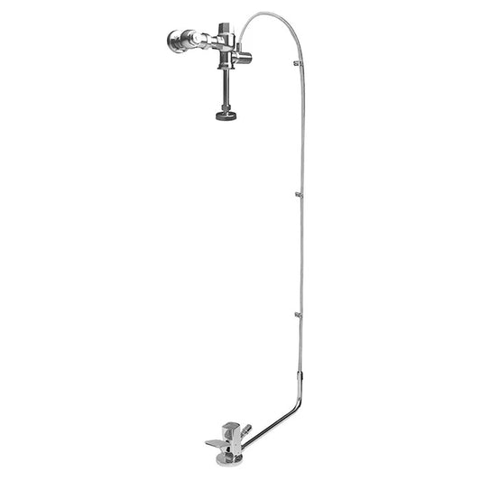 FLUXÓMETRO DE PEDAL EXPUESTO PARA MINGITORIO DE 19MM A 3LPD.(313-19) HELVEX