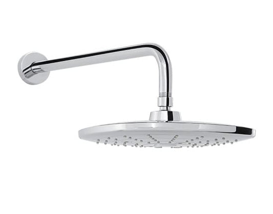 REGADERA VALU CUAD 10'' 3CH 10L CON BR Y CHAP CB (H-3303-C/B) HELVEX