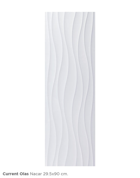 AZULEJO CURRENT OLAS NACAR 29.5X90 1.33 MT2 (NK2CO-NC) INTERCASA