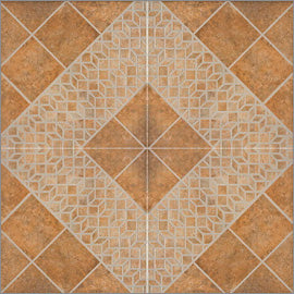 PISO CORTIZO ROJO 45X45 1A (1.62MT2) VITROMEX