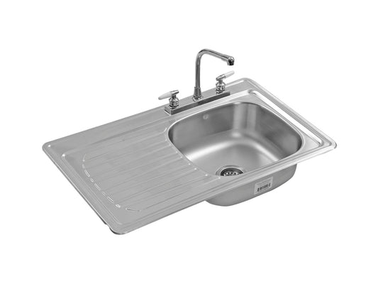 FREGADERO ESC. IZQ. 87X54 (C-101N) EB