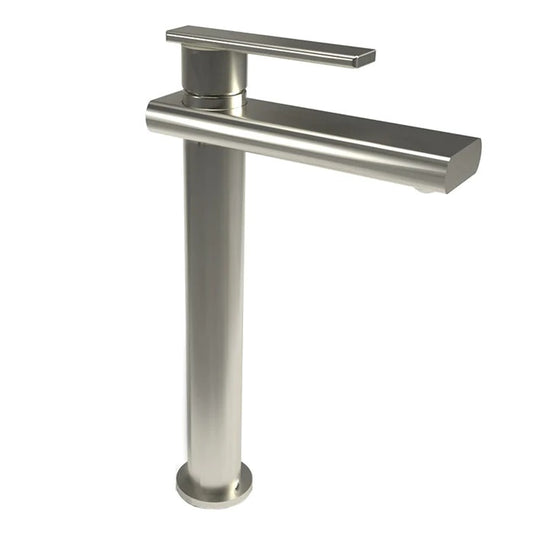 MONOMANDO DE LAVABO ALTO CTRA PUSH PREMIER SATIN (EP-938-S) HELVEX