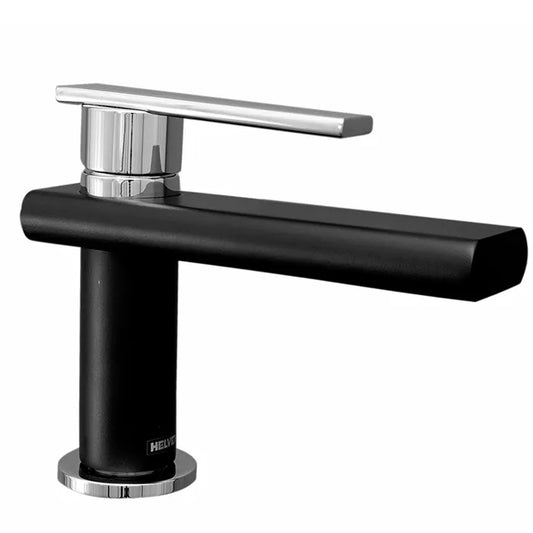 MONOMANDO LAV CTRA PUSH PREMIER EBANO/CROMO (EP-909-EB/CR) HELVEX