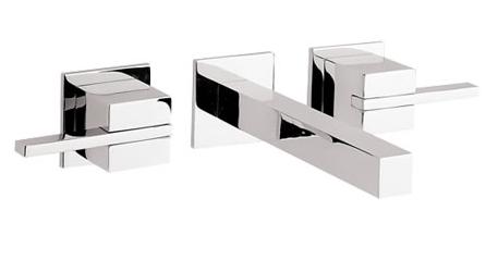 MZCLADORA LAV A PARED 8" KUBICA MANERALES Y CTRA PUSH SREB (MEP-3004) HELVEX