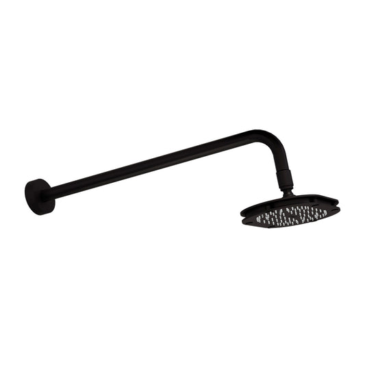 REGADERA DE CHORRO FIJO AIREAVEX BRZ/CHAP COLOR EBANO (H3005-TR035-EB) HELVEX