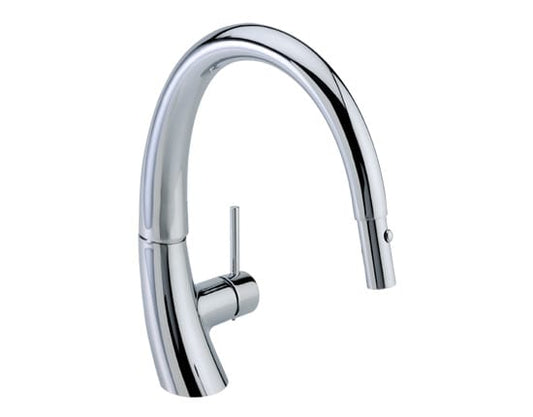 MONOMANDO P/COCINA CURVO RETRACTIL CR (E-307)HELVEX