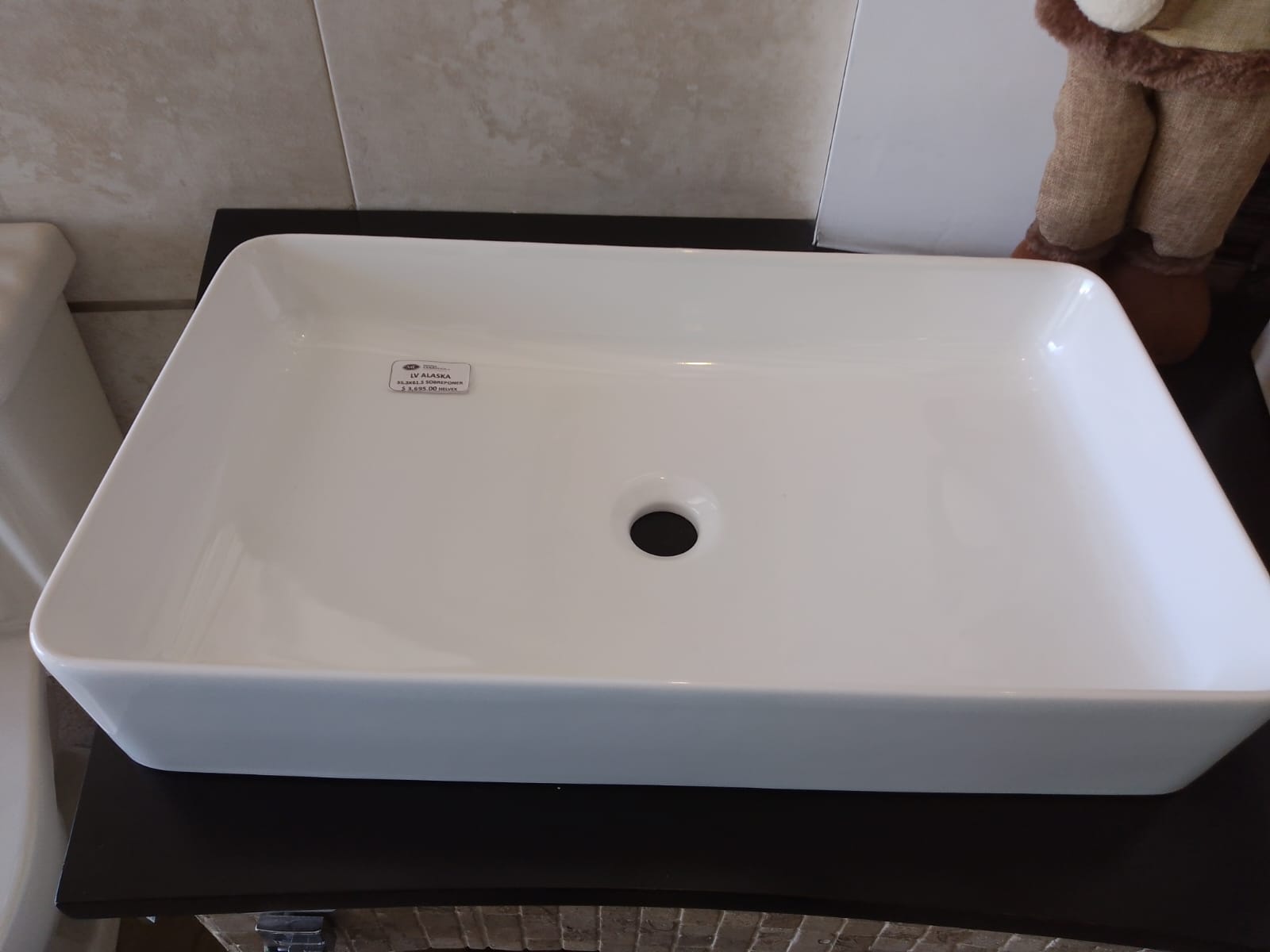 LAVABO SOBREPONER SREB ALASKA B (LV ALASKA) SANIVEX