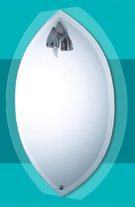 ESPEJO 88X63 C/LUZ (L-52) CLARO ESPEJOS