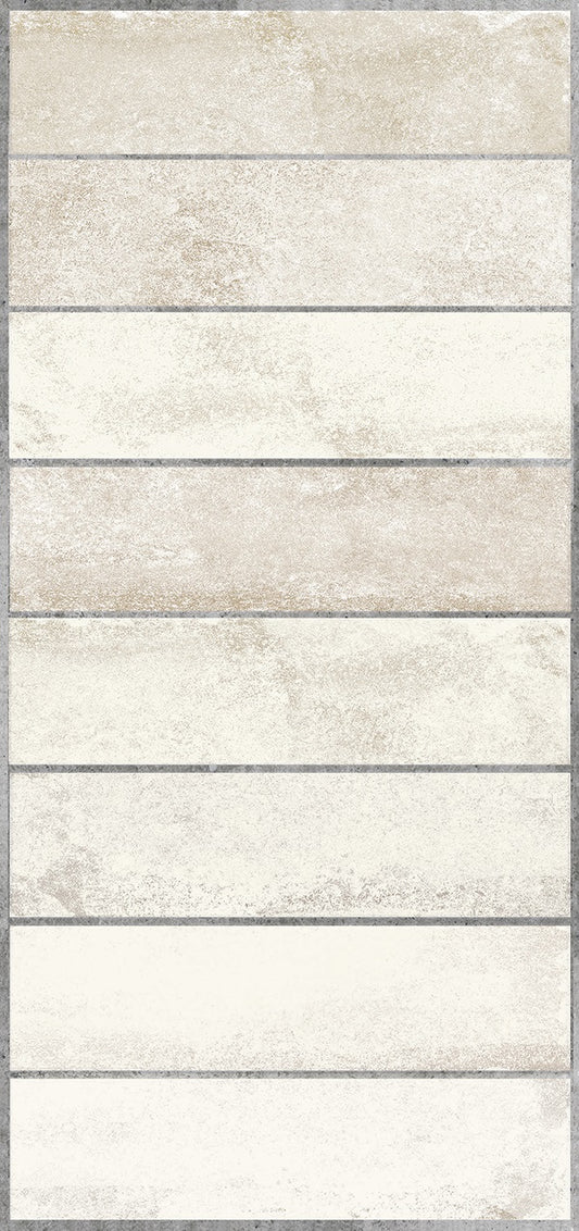 MURO MEDITERRANEO CREMA 28X60 2A  10PZA  1.68MT2 (521424411125032)VITROMEX