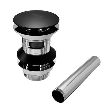 CONTRA PARA DESAGUE DE PUSH PARA LAVABO CON REBOSADERO EBANO (TH-064-EB) HELVEX