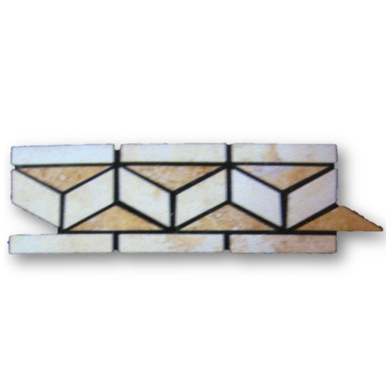 CENEFA ZAFIRO 10X30.5CM (CENZAF10X30.5) JACOF
