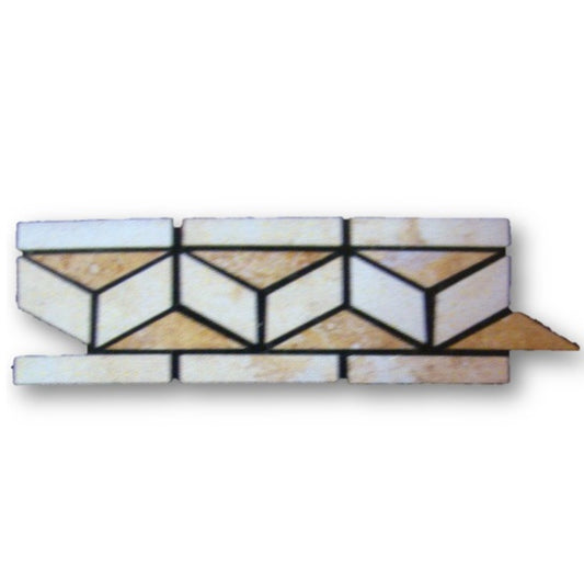 CENEFA ZAFIRO 10X30.5CM (CENZAF10X30.5) JACOF