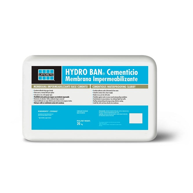 302 HYDROBAN CEMENTICIA BLANCO 20 KG (22-0302-0020-22-M) LATICRET