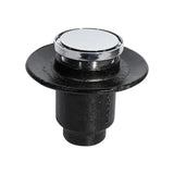 COLADERA REDONDA DE CONTORNO CON TAPA DE LATÓN, ALTURA DE 5.3", (22V-HL) HELVEX