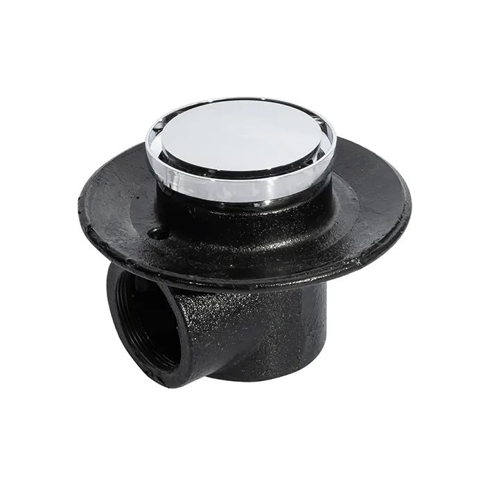 COLADERA REDONDA DE CONTORNO DE LATON, ALT 4" (22-HL) HELVEX