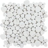 MALLA DECORATIVA DUNAS CARRARA 30X30  (MLLA-CARR-DEC) DECOVE